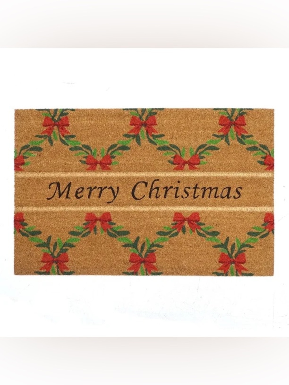 Holiday Coir Doormat